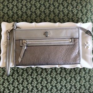 Coach Metallic Wristlet